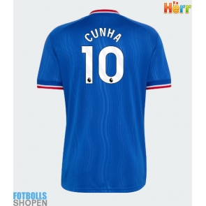 Billiga Manchester United Matheus Cunha #10 Bortatröja 2026-27 Kortärmad